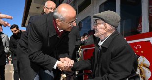 AK Parti Büyükşehir Adayı Sami Er, Hekimhan'da vatandaşlarla buluştu