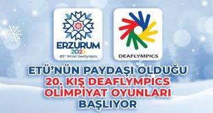 ETÜ'nün paydaşı olduğu 20. Kış Deaflympics olimpiyat oyunları başlıyor