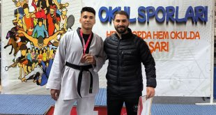 Mahmut Ahmet Tanrıverdi, Taekwondo Gençler Grup Müsabakalarında Bronz Madalya Kazandı