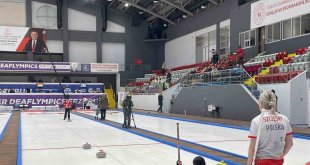 2023 Kış Deaflympics'te heyecan, curling müsabakalarıyla başladı