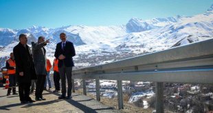 Vali Çelik, bariyer çalışmalarını denetledi