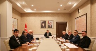 Oltu OSB yönetimi toplandı