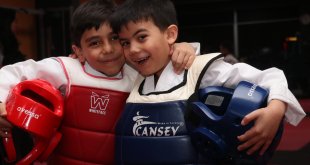 Şehit çocukları, tekvandoda başarı için ter döküyor