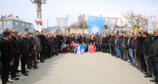 Van Büyükşehir Belediye Başkan adayı Arvas mahalle ziyaretlerini sürdürüyor