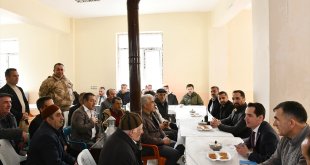 Çatak Kaymakamı Sakarya mahalle ziyaretleri sürüyor