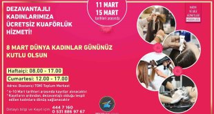 İpekyolu Belediyesinden kadınlarına ücretsiz kuaförlük hizmeti