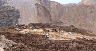Erzincan İliç'teki maden ocağında toprak kaymasına ait yeni görüntü ortaya çıktı