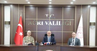 Ağrı'da güvenlik toplantısı yapıldı