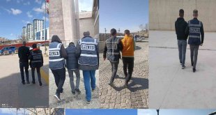 Elazığ'da haklarında kesinleşmiş hapis cezası bulunan 19 kişi yakalandı