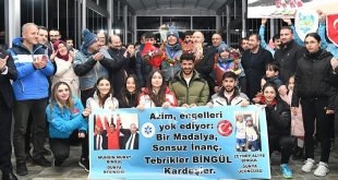 ETÜ'nün gururu Bingül kardeşler için karşılama töreni düzenlendi