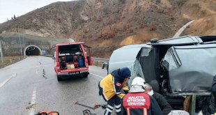 Malatya'da 3 ayrı trafik kazasında 7 kişi yaralandı