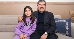 Muş Belediye Başkanı Asya 11 yaşındaki sporcuyu evinde ziyaret etti
