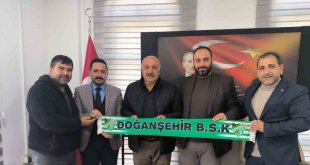 Doğanşehir Spor Kulübü'nden Başkan Zelyurt'a ziyaret