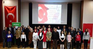 Yeşilyurt'ta İstiklal Marşı'nı güzel okuma yarışması düzenlendi