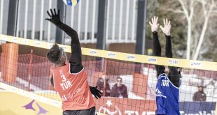 CEV Kar Voleybolu Avrupa Turu'nun 2. etabı Erzurum'da başladı