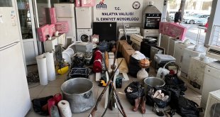 Malatya'da yakalanan 6 hırsızlık zanlısı tutuklandı