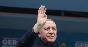 Cumhurbaşkanı ve AK Parti Genel Başkanı Erdoğan partisinin Ağrı mitinginde konuştu: (1)