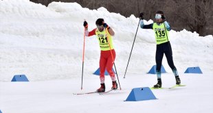 Erzurum'da düzenlenen Kayaklı Koşu Türkiye Şampiyonası sona erdi