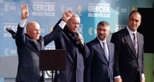 Cumhurbaşkanı Erdoğan Erzurum'da Cumhur İttifakı adaylarını tanıttı