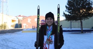 Ağrılı milli kayakçı, kız çocuklarına umut oluyor