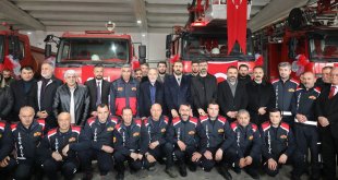 Bitlis'te yeni itfaiye hizmet binası açıldı