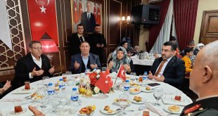 Kars'ta şehit aileleri ve gaziler iftarda buluştu