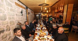 Kaymakam Kumcu, şehit aileleriyle bir araya geldi