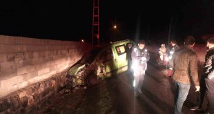 Iğdır'da kaza: 1 yaralı