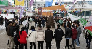 DEM Parti Eş Genel Başkanı Oruç, Bitlis'te nevruz kutlamasına katıldı