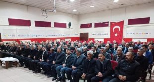 Kaymakam Uzun, muhtarla seçim güvenliği toplantısı yaptı