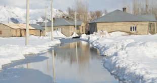 Hakkari'de yağışlar nedeniyle bazı evleri su bastı