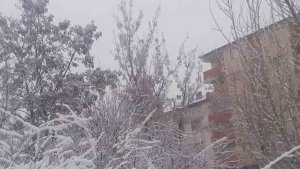Ağrı'da Mart'ta kar sürprizi: Şehir beyaza büründü