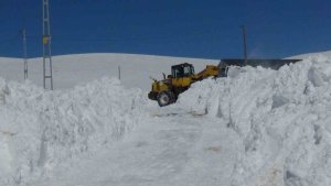 Kars'ta kar geçit vermiyor. 29 köy yolu ulaşıma kapandı