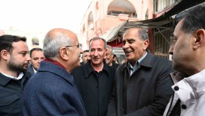 AK Parti Sami Er, Şire Pazarı ve Canlı Hayvan Pazarını ziyaret etti