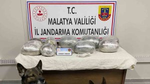 Malatya'da 18 kilo kubar esrar ele geçirildi