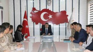 Hizan'da 'Seçim Güvenliği Toplantısı' yapıldı