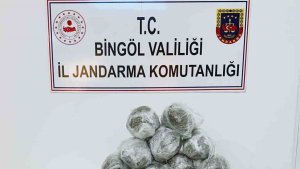 Bingöl'de 8 kilo uyuşturucu ele geçirildi