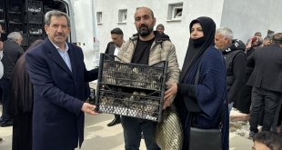 Elazığ'da dezavantajlı kadınlara 4 bin 500 hindi yavrusu ve yem dağıtıldı