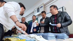 Van'da oy sayım işlemleri başladı