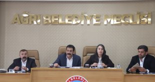 Ağrı Belediyesi İlk Meclis Toplantısını yaptı