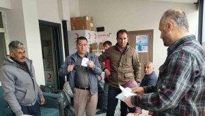 Kızılay'dan 420 kişiye giyim ve gıda yardımı