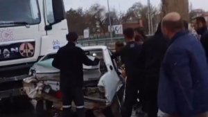 Van'da trafik kazası: 1 yaralı