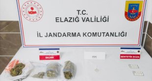 Elazığ'da uyuşturucu operasyonunda 5 şüpheli yakalandı