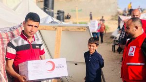 MÜSİAD'ın yardımları Gazze'ye ulaştı