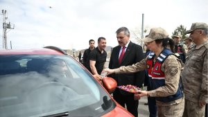Erzurum'da bayram coşkusu sürüyor
