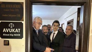Avukat Ahmet Alp Nehir Avukatlık bürosu açtı.