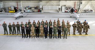 Tuğgeneral Erginbaş, Selçuk Bayraktar ve Ahmet Akyol Van'da İHA ve SİHA merkezlerini inceledi