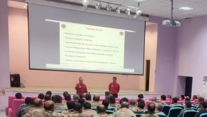 Güvenlik korucularına yönelik afet farkındalık eğitimleri devam ediyor