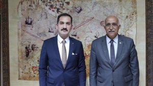 Kaymakam İpek'ten, Başkan Azizoğlu'na ziyaret
