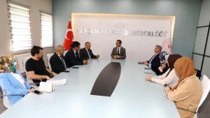 Ağrı Gençlik ve Spor İl Müdürü Din, yurt müdürleri ile buluştu